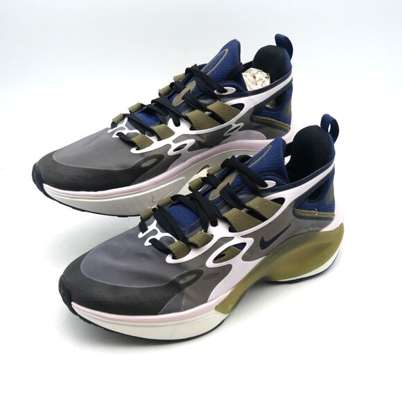 NEW Nike Signal D/MS/X Navy Blue Olive Green Pink AT5303-400 Men's 9 - Picture 1 of 9